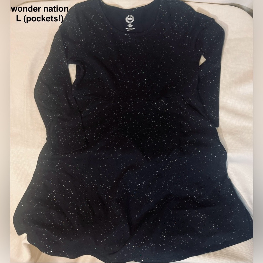 Girls Black Dress